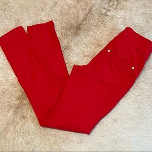 Rue 21 Red Skinny pants
